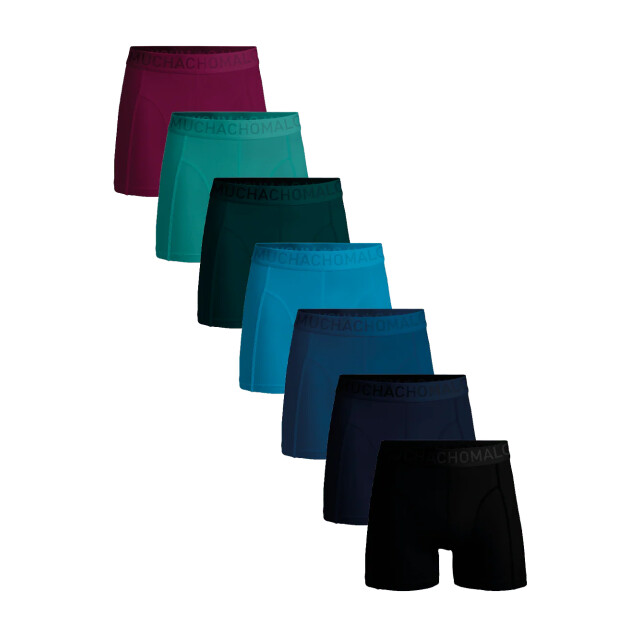 Muchachomalo Heren 7-pack boxershorts light cotton LCSOLID1010-146 large Muchachomalo Heren 7-pack boxershorts light cotton LCSOLID1010-146 large