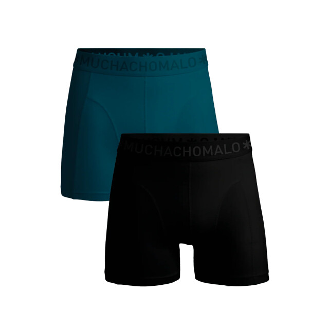 Muchachomalo Jongens 2-pack boxershorts SOLID1010-686J large