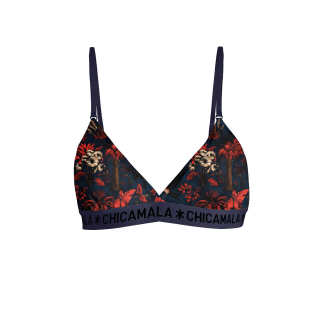 Muchachomalo Meisjes 1-pack triangle top PALMBIRDS1217-01J large