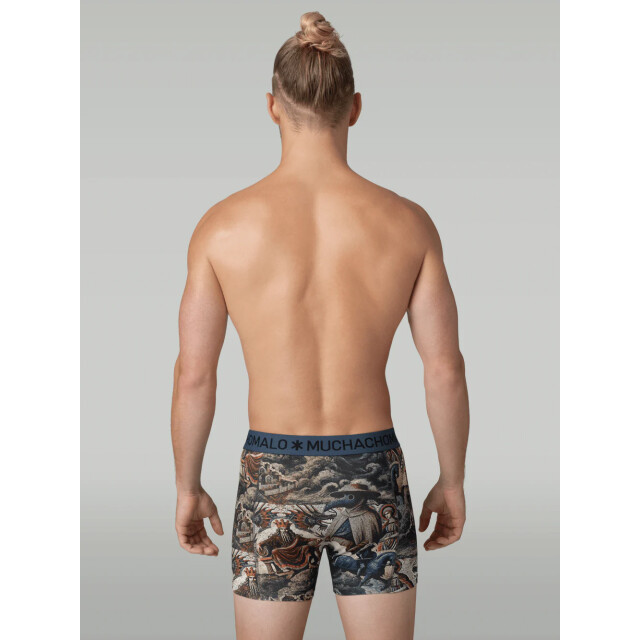 Muchachomalo Heren 2-pack boxershorts premodern PREMODERN1010-04 large Muchachomalo Heren 2-pack boxershorts premodern PREMODERN1010-04 large
