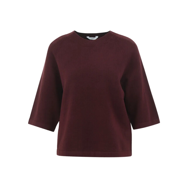 Penn & Ink W25b364 351 penn&ink jumper aubergine W25B364 351 large