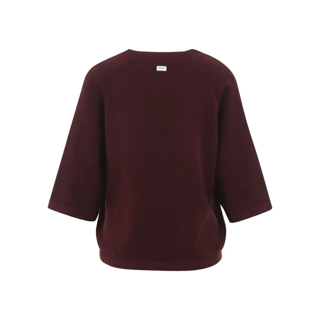 Penn & Ink W25b364 351 penn&ink jumper aubergine W25B364 351 large