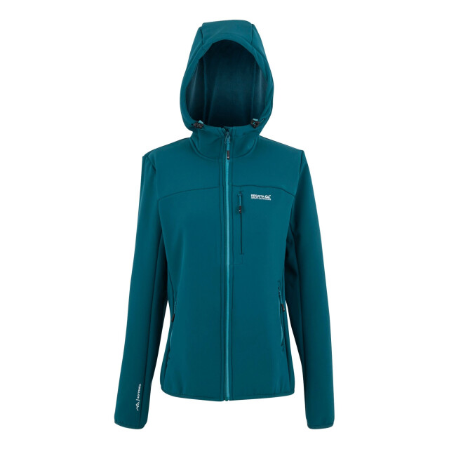 Regatta Dames ossek zachte shell jas UTRG12206_moroccanblue large Regatta Dames ossek zachte shell jas UTRG12206_moroccanblue large
