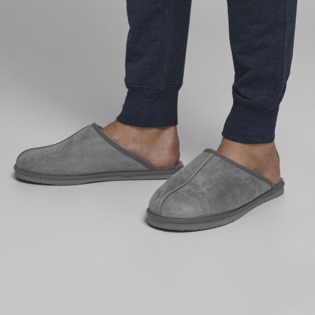 Jack & Jones Dudely microfiber pantoffel 12170310-GRY-45 large