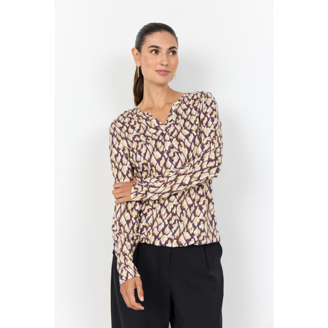 Soyaconcept felicity aop 527 5120c plum perfect combi 06012.829.0015 large