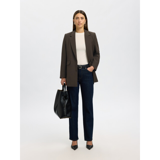 Selected Femme slfrita ls relaxed blazer mel noos 16094205 delicioso 06228.840.0041 large