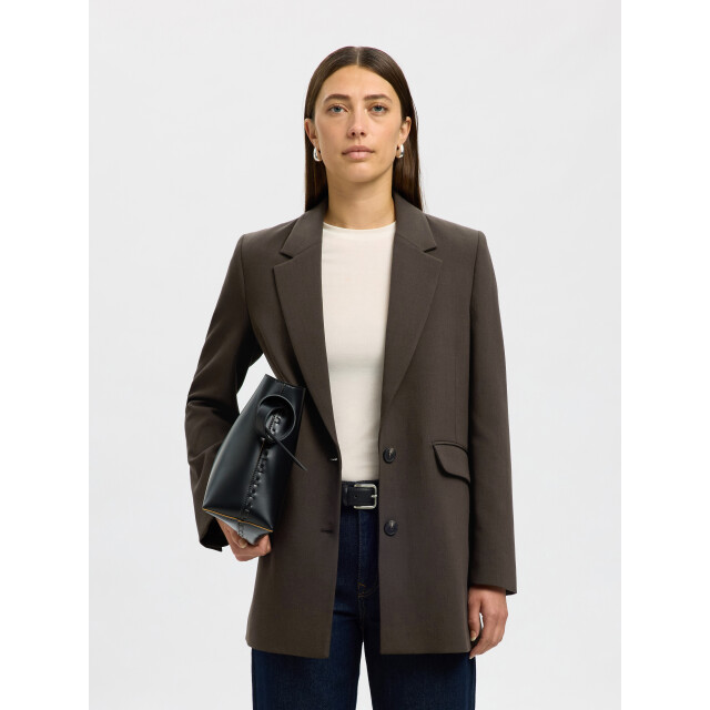 Selected Femme slfrita ls relaxed blazer mel noos 16094205 delicioso 06228.840.0041 large