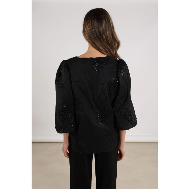 Nukus Nkf02001 delilah blouse embroidery NKF02001 Delilah Blouse Embroidery large
