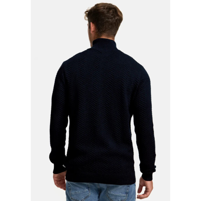 Kronstadt Ks2790 carlo half zip 469 sky captain heren trui 469 Sky Captain/KS2790 CARLO Half Zip large