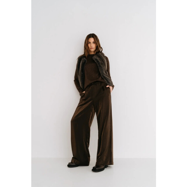 Maicazz Wi25.70.212 road pullover brown lurex WI25.70.212 large