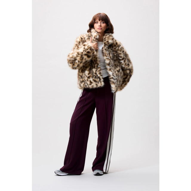 Catwalk Junkie 250227 leopard fur jacket 2504022407 Leopard fur jacket large
