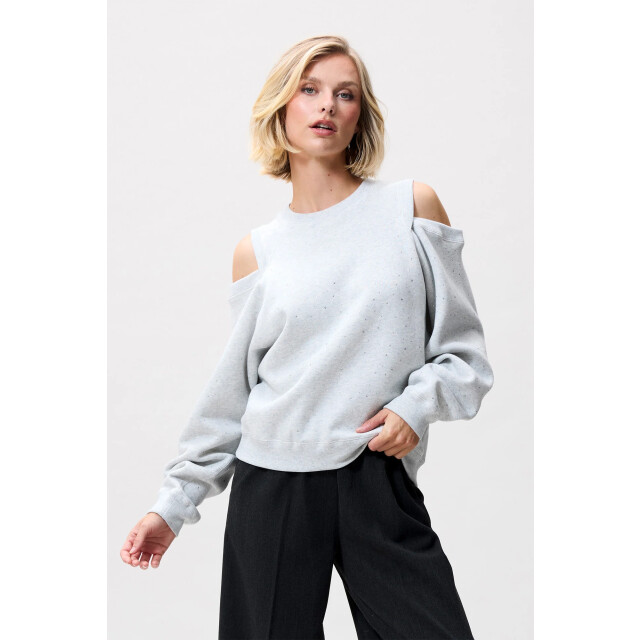 Catwalk Junkie 2504020608 strass sweater with cut out 2504020608 Strass sweater with cut out large