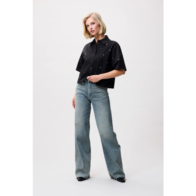Catwalk Junkie 2504023207 loose fit jeans with strass 2504023207 Loose fit jeans with strass large
