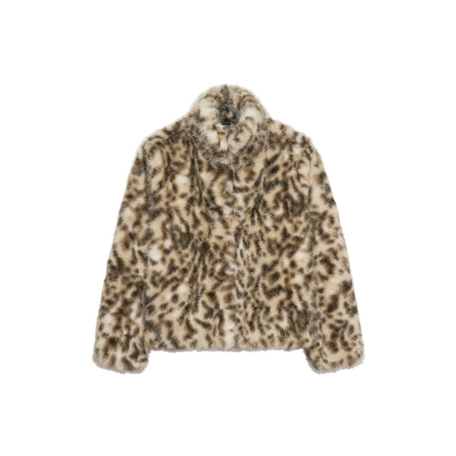 Catwalk Junkie 250227 leopard fur jacket 2504022407 Leopard fur jacket large