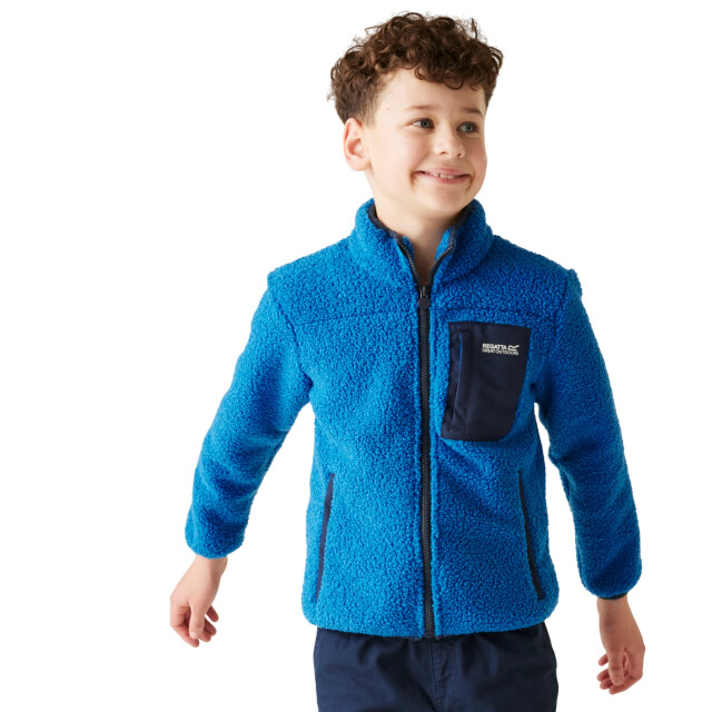 Regatta Kinder/kids frankie full zip fleecejack UTRG12084_snorkelblue large