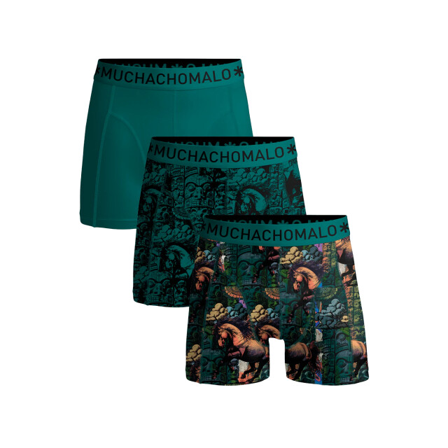 Muchachomalo Heren 3-pack boxershorts TOTEHORSE1010-01 large