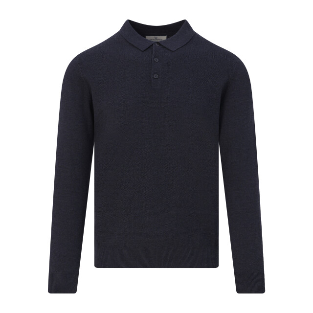 The Blueprint Structured polo long sleeve 102185-001-M large
