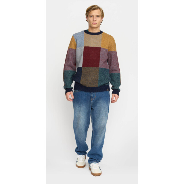 Revolution Knit sweater navy 6608 NAVY large