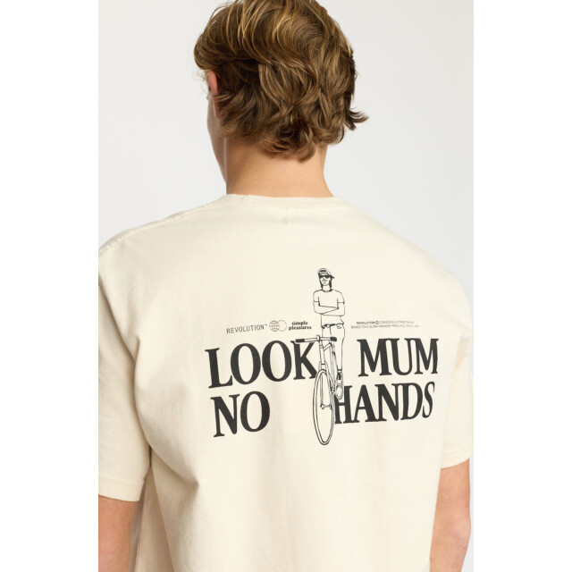Revolution Application t-shirt offwhite 1428 MOU-OFFWHITE large