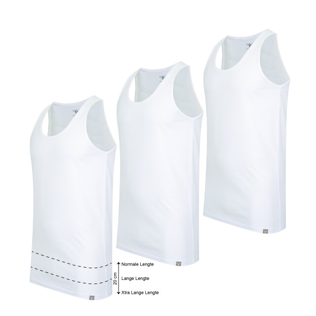Cappuccino Italia 3-pack onderhemd CAP-3P-TANK-XL large
