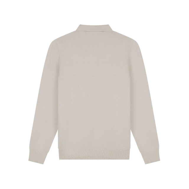 Malelions men knitted longsleeve polo mm3-aw25-17 099 sand 05312.820.0004 large