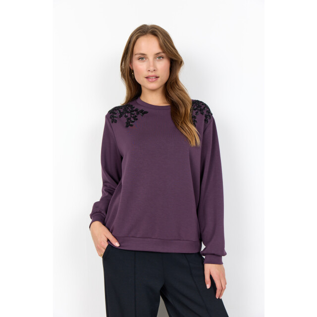 Soyaconcept sweater banu 269 5120 plum perfect 06721.770.0014 large