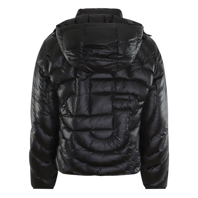 Casablanca Heren mens cc quilted puffer jacket M-AW25-OT-140-01 Nylon large