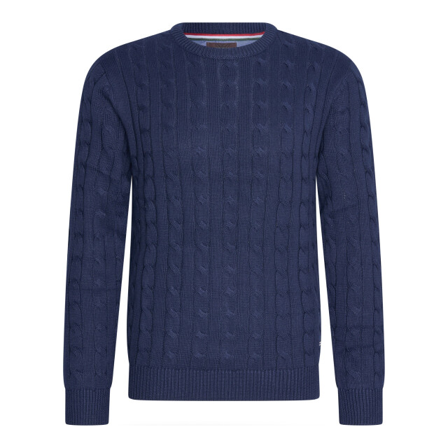 Cappuccino Italia Cable pullover navy cap-cable-nvy-XXL large