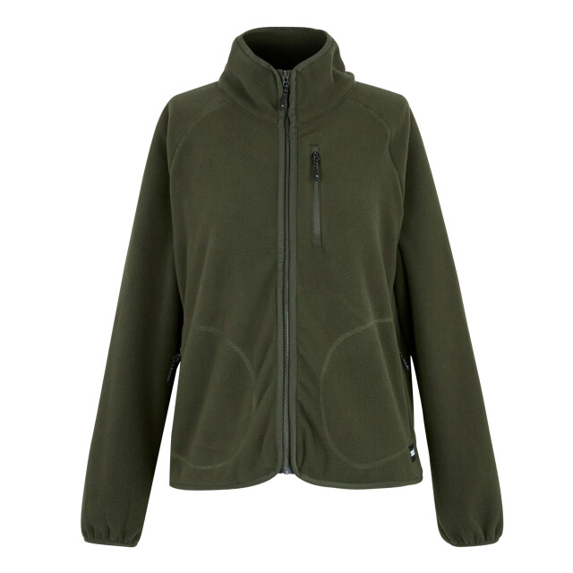 Regatta Dames frankie full zip fleecejack UTRG12094_darkkhaki large