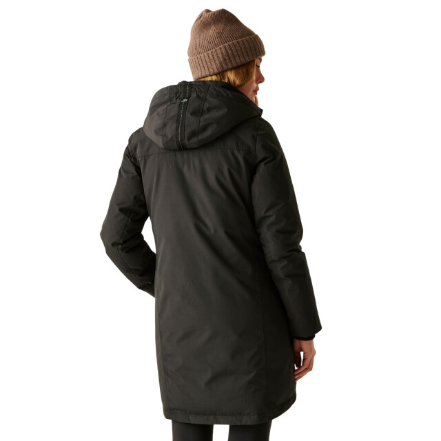 Regatta Dames marron geïsoleerde waterdichte jas UTRG12155_black large