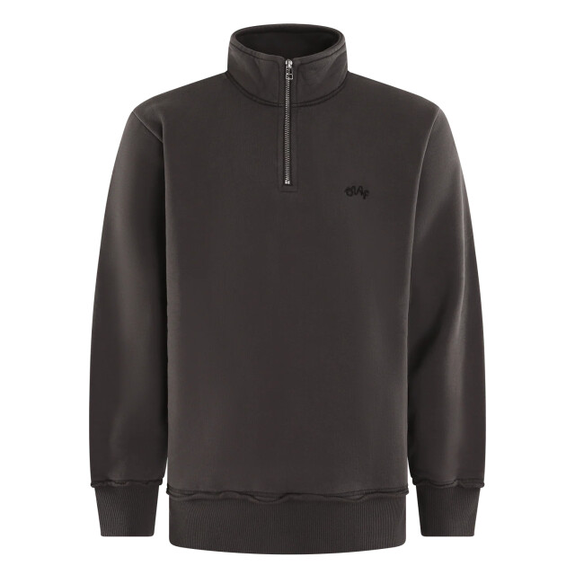 Olaf Hussein Heren signature zip M220211198-Charcoal large