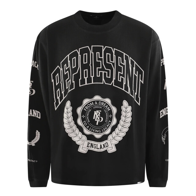 Represent Heren legacy crest long sleeve t-shi MLM100371-4 large