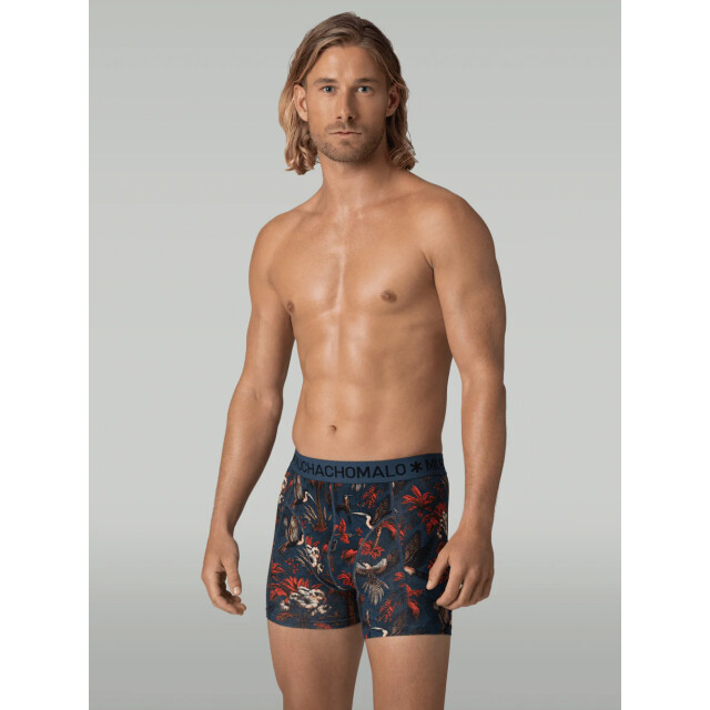 Muchachomalo Heren 3-pack boxershorts PALMBIRDS1010-01 large