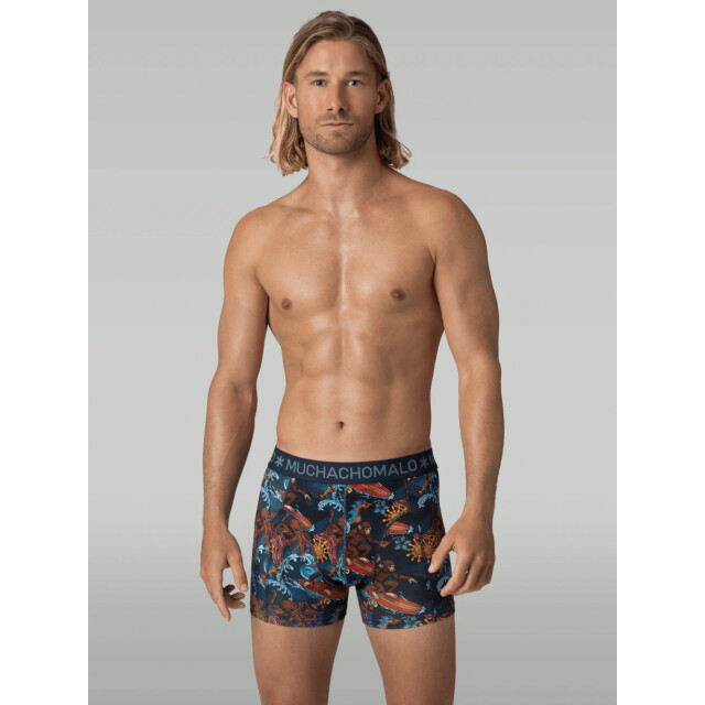 Muchachomalo Heren 3-pack boxershorts SURFMONKEY1010-01 large