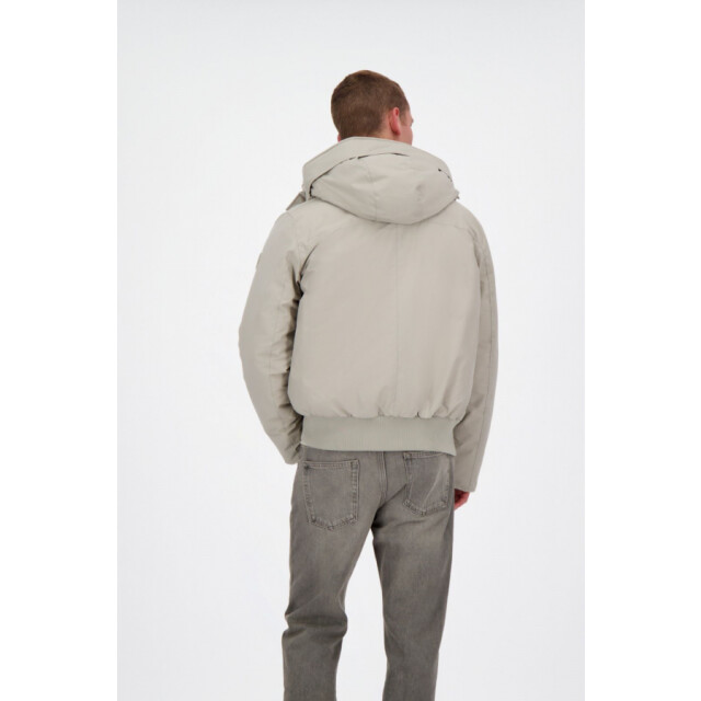 Airforce Bomber jacket 04  aluminium heren jack  - 04 Aluminium/BOMBER JACKET large