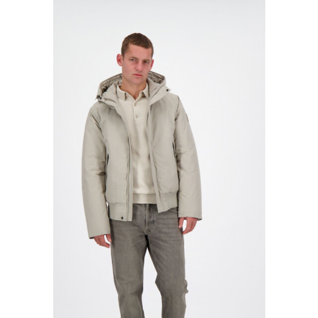 Airforce Bomber jacket 04  aluminium heren jack  - 04 Aluminium/BOMBER JACKET large
