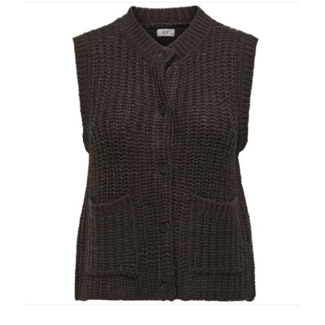 Jacqueline de Yong Jdymabel s/l o-neck button vest knt 15359417 large