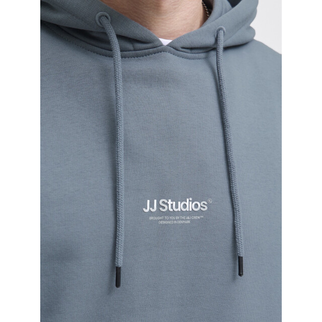Jack & Jones Heren hoodie jjesoho 12278789-Stormy Weather large