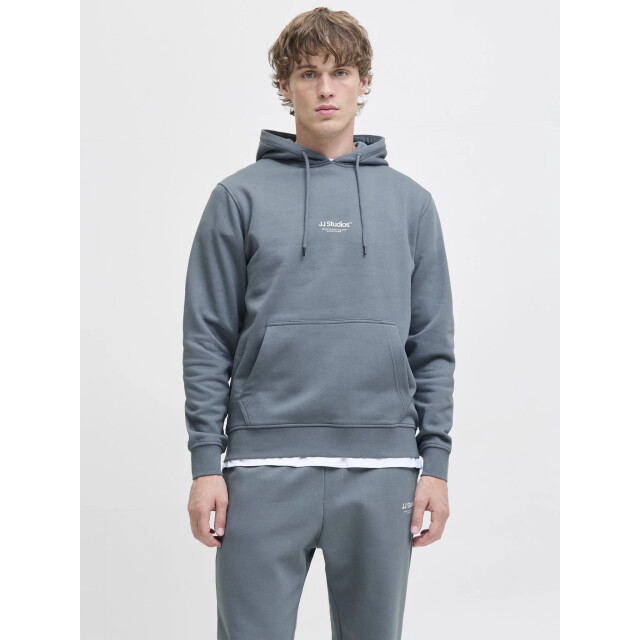 Jack & Jones Heren hoodie jjesoho 12278789-Stormy Weather large