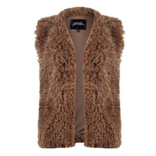 Poools Gilet 533189-chest nut 533189-chest nut large