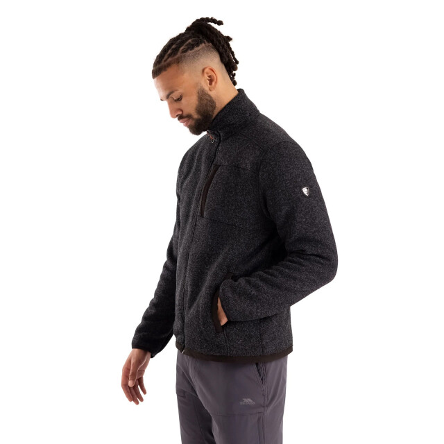 Trespass Heren bramall fleece jas UTTP7142_blackmarl large