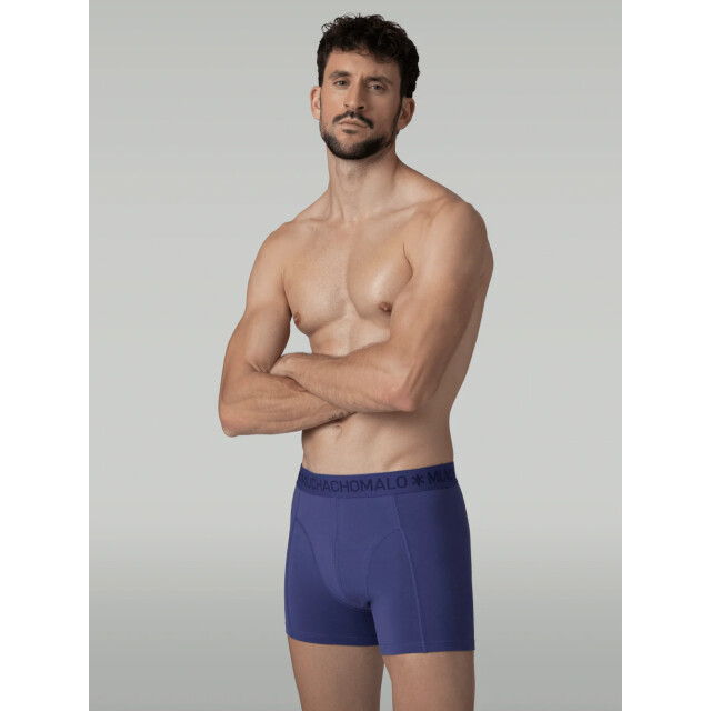 Muchachomalo Heren 2-pack boxershorts SOLID1010-685 large Muchachomalo Heren 2-pack boxershorts SOLID1010-685 large