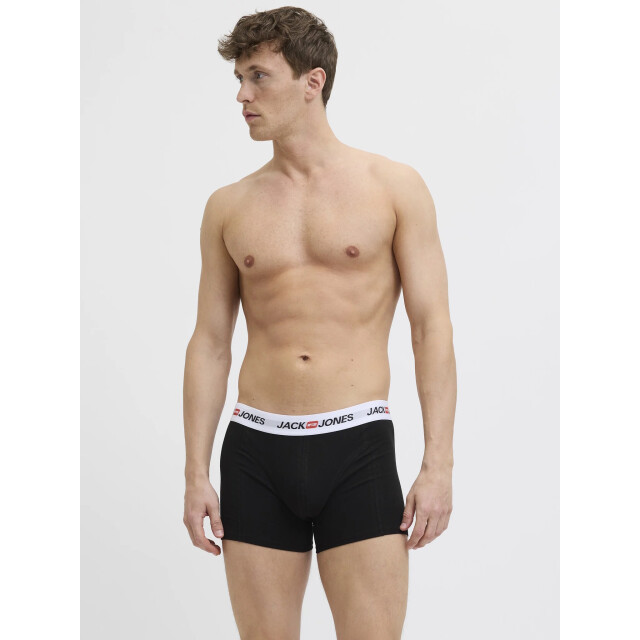 Jack & Jones Heren boxershorts trunks jaccorp 7-pack 12282781-Black large