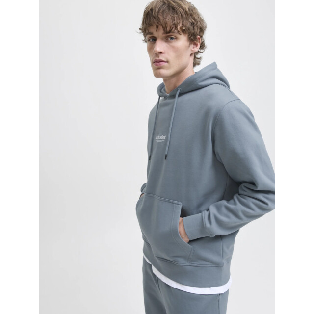 Jack & Jones Heren hoodie jjesoho 12278789-Stormy Weather large