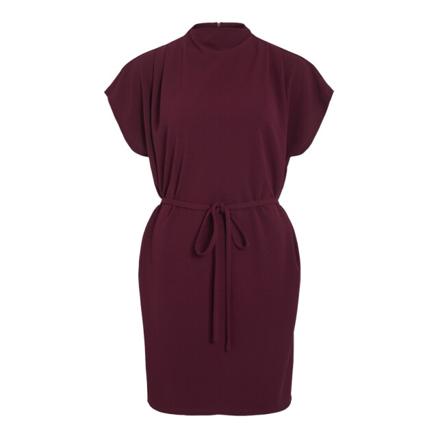 Vila Vimerlano funnelneck ss dress bordeaux 4409.47.0002 large