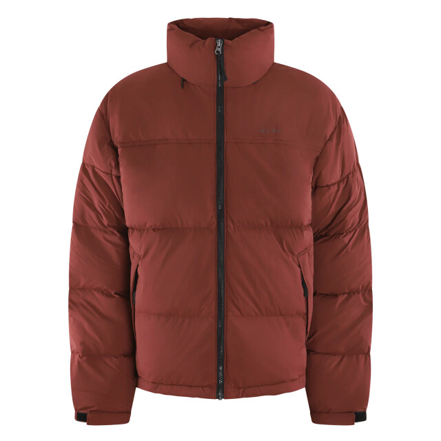 Olaf Hussein Heren puffer jacket groen M180613-Rum Raisin large