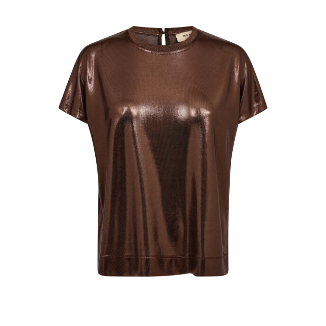 Mos Mosh 167520 844 mosmosh mm nivola o-neck metallic tee bracken 167520 844 large