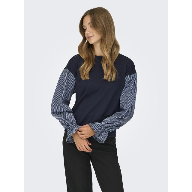 Only onlnina l/s o-neck mix cs sweat 15374740 night sky 06721.261.0013 large