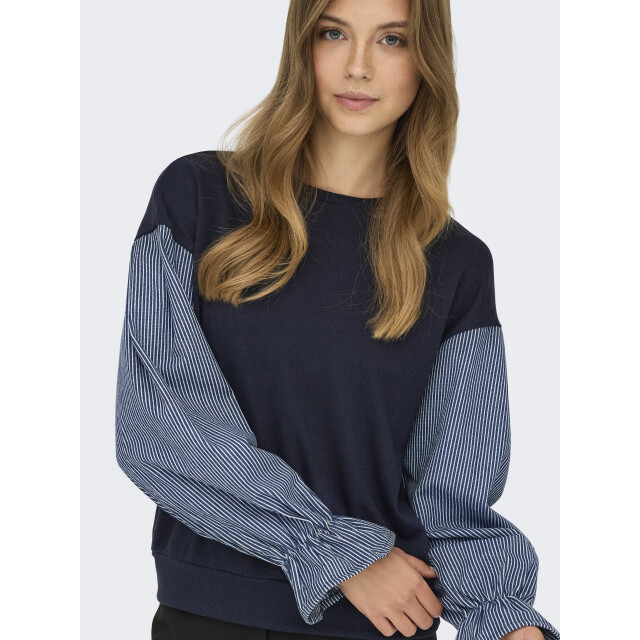 Only onlnina l/s o-neck mix cs sweat 15374740 night sky 06721.261.0013 large