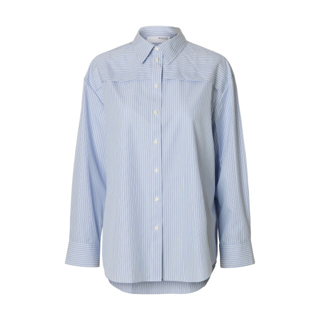 Selected Femme slfallison oversize ls shirt b 16099458 cashmere 06615.211.0109 large